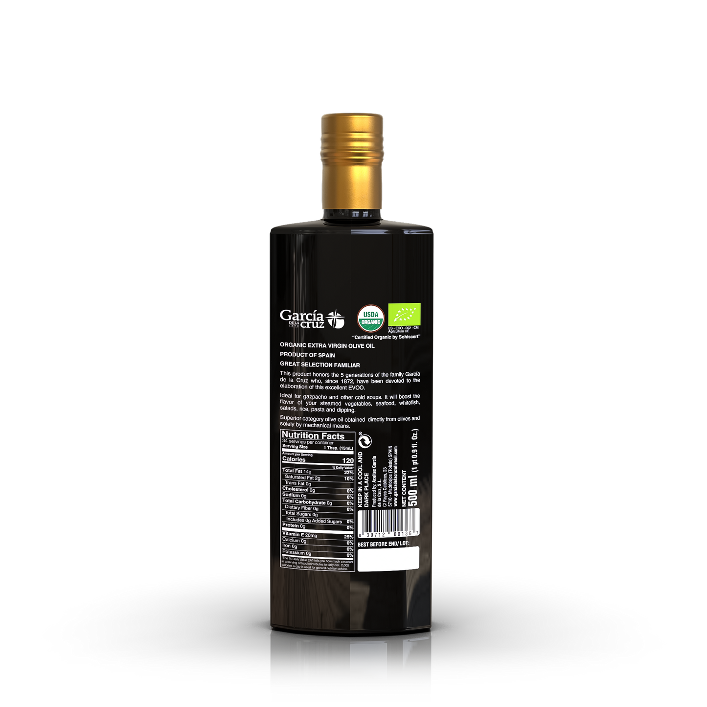5 Generations Family Edition - Early Harvest Organic EVOO