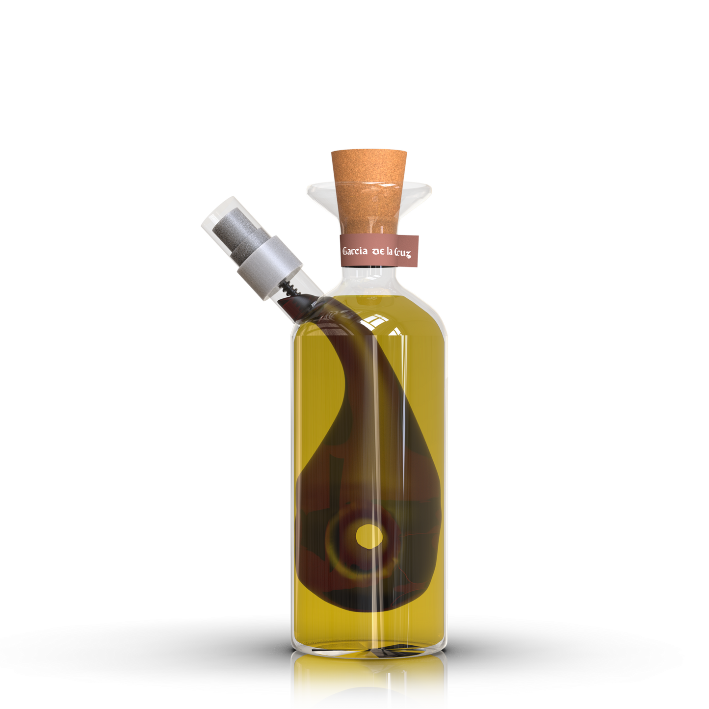 Hand Blown Glass Cruet - Early Harvest