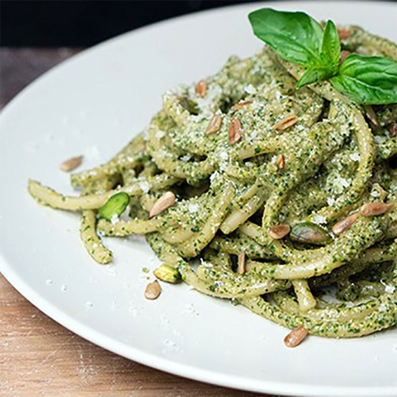 Basil Pesto – García de la Cruz Olive You