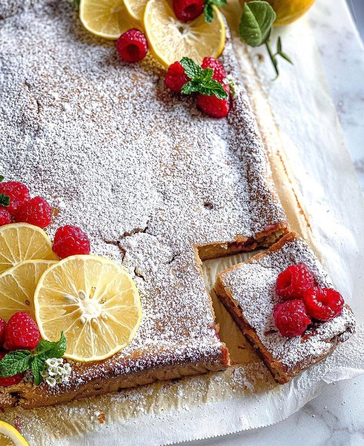 Raspberry Lemon Olive Oil Cake – García de la Cruz Olive Oil