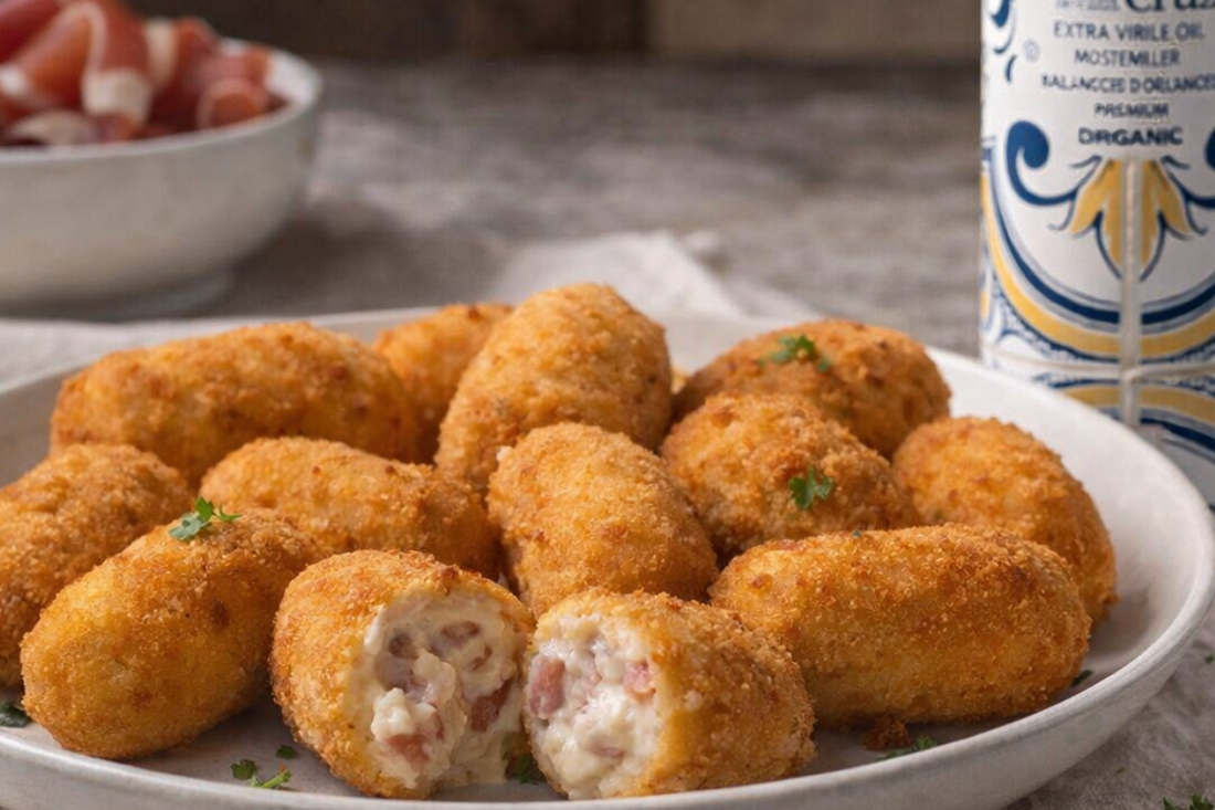 Traditional Spanish Ham Croquettes