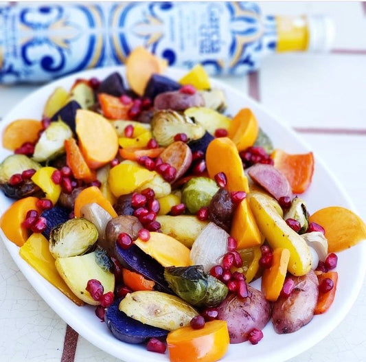 Roasted Rainbow Vegetables