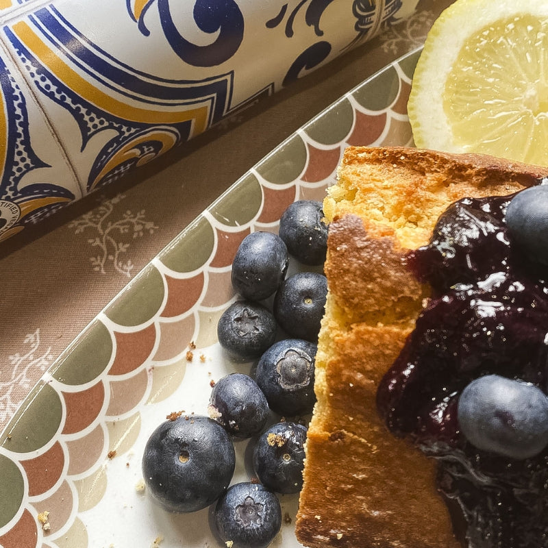 Blueberry Sponge Cake