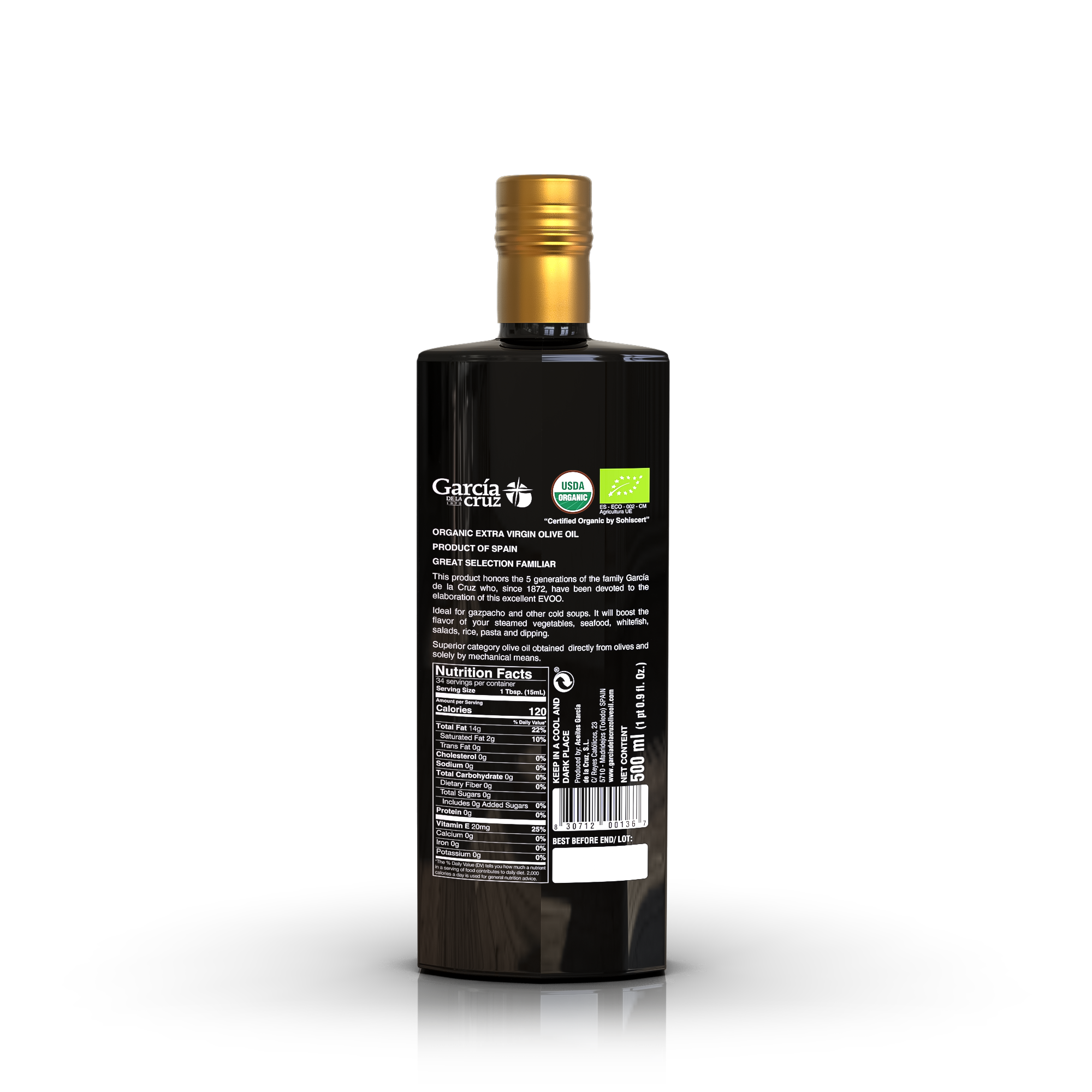 5 Generations Family Edition - Early Harvest Organic EVOO