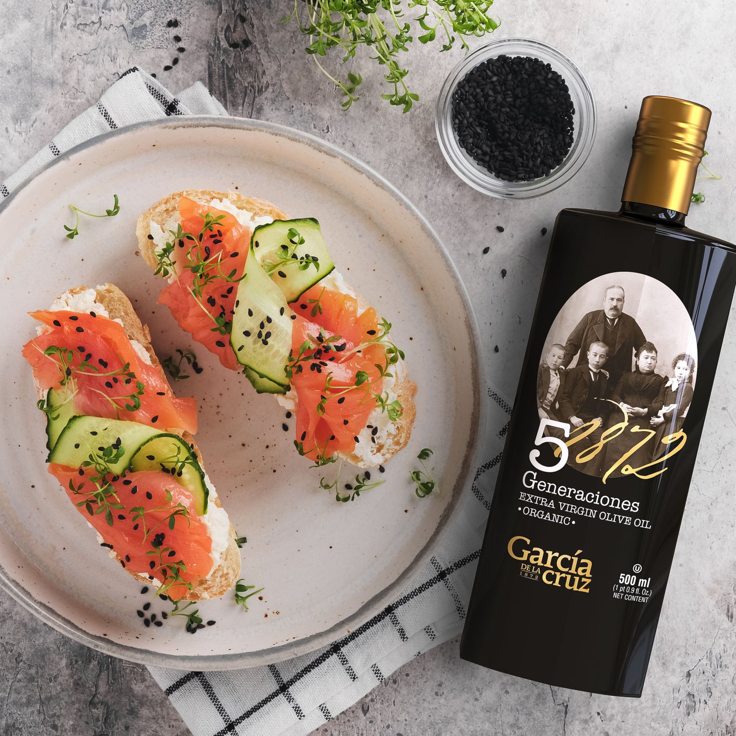 5 Generations Family Edition - Early Harvest Organic EVOO