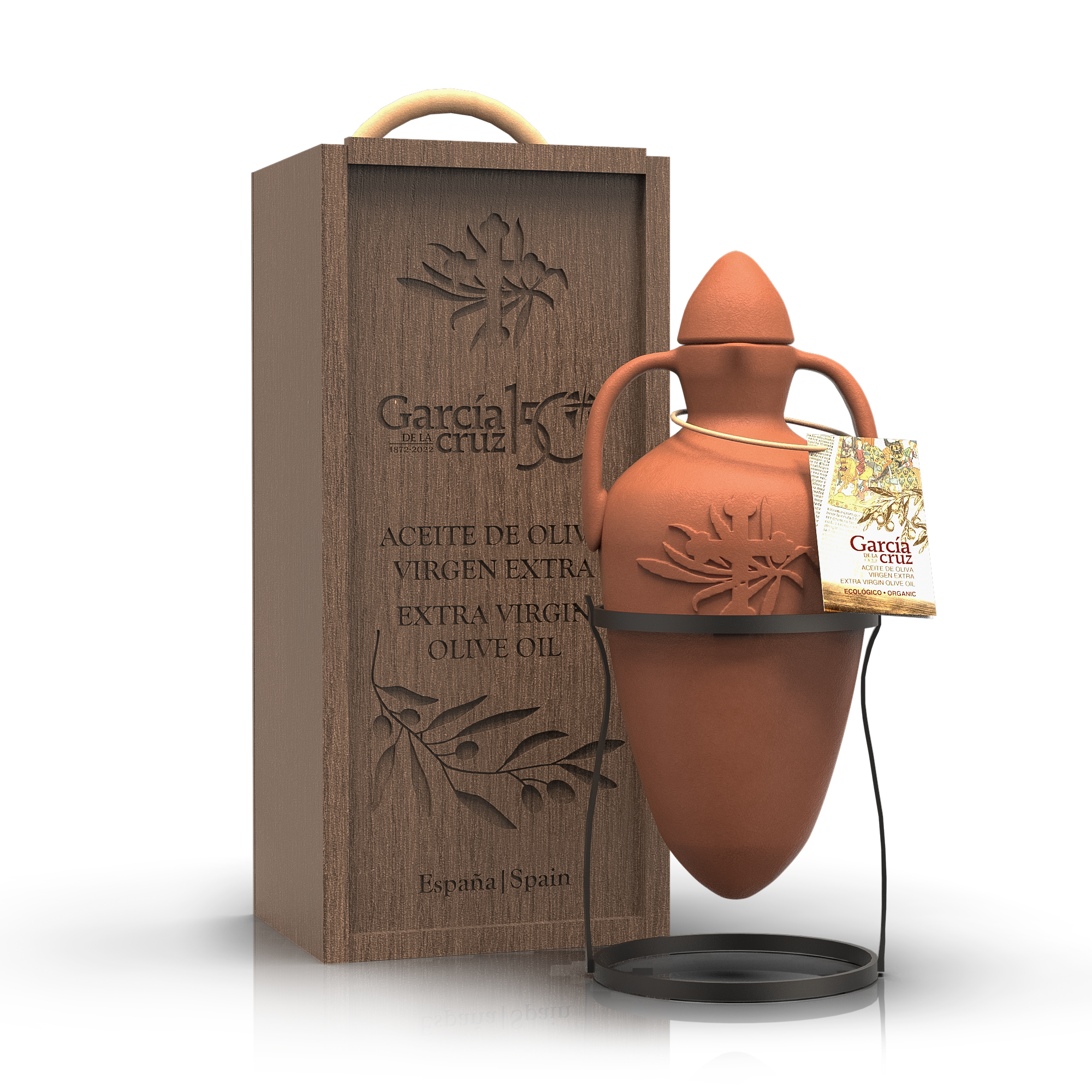 Mediterranean Ceramic Amphora – Early Harvest Organic EVOO