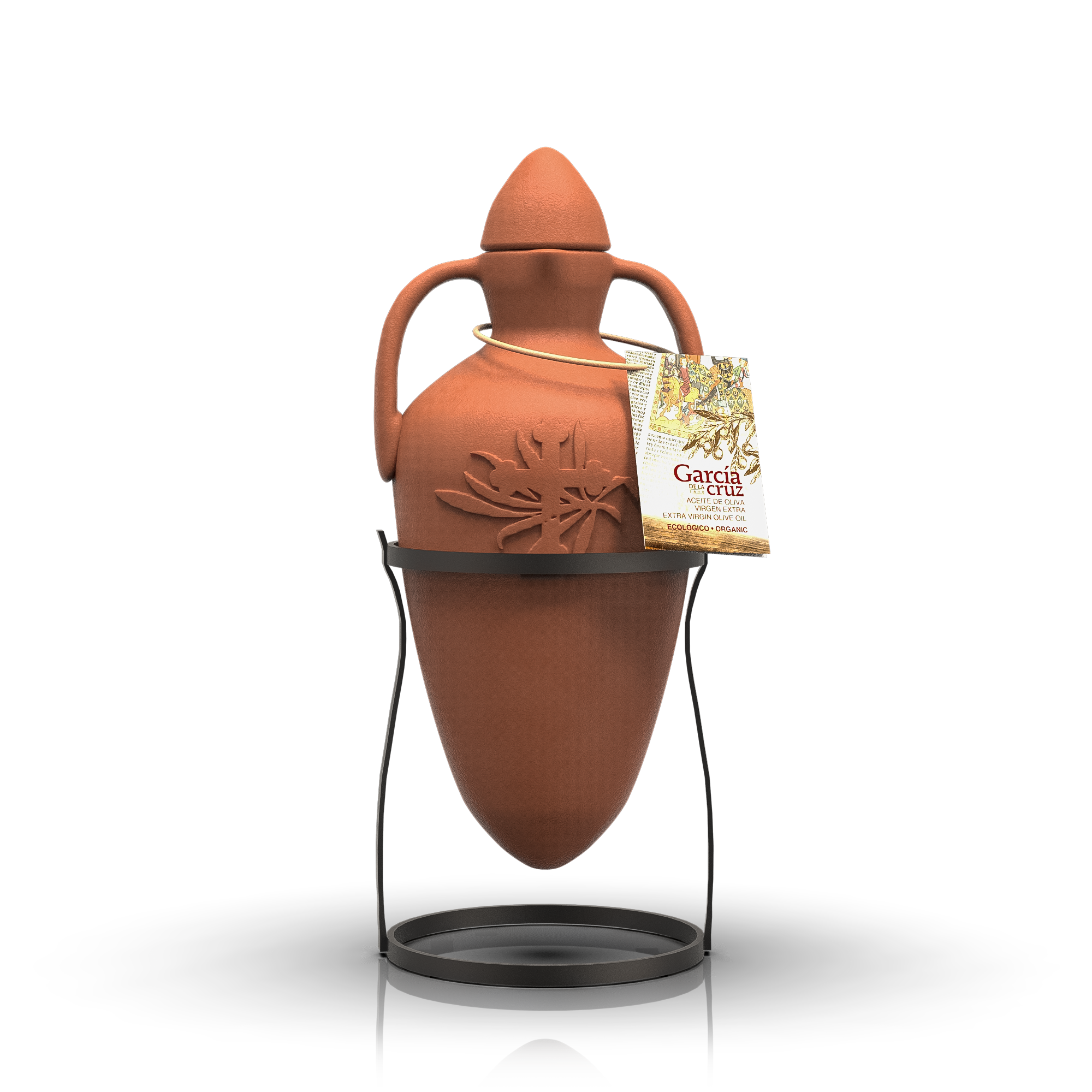 Mediterranean Ceramic Amphora – Early Harvest Organic EVOO