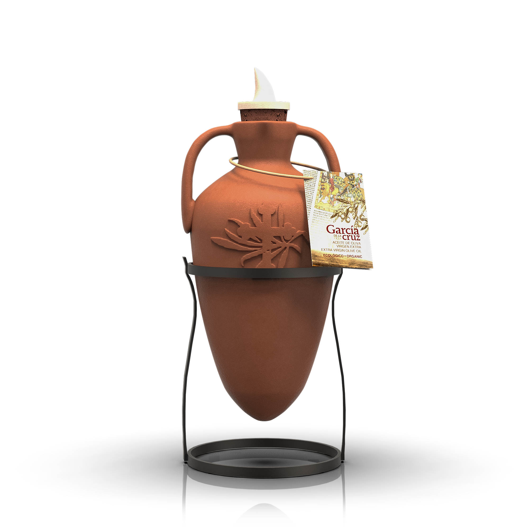 Mediterranean Ceramic Amphora – Early Harvest Organic EVOO