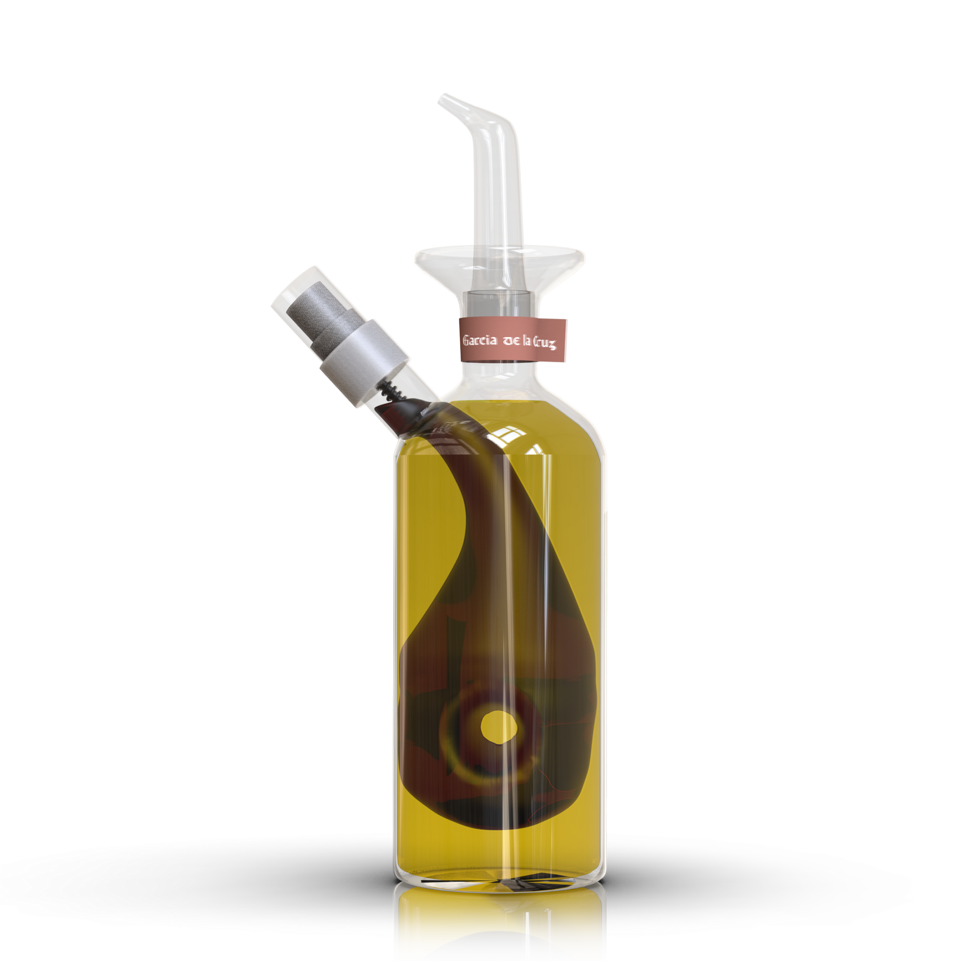 Hand Blown Glass Cruet - Spain – García de la Cruz Olive Oil Hand Blown Glass Cruet - Spain – García de la Cruz Olive Oil