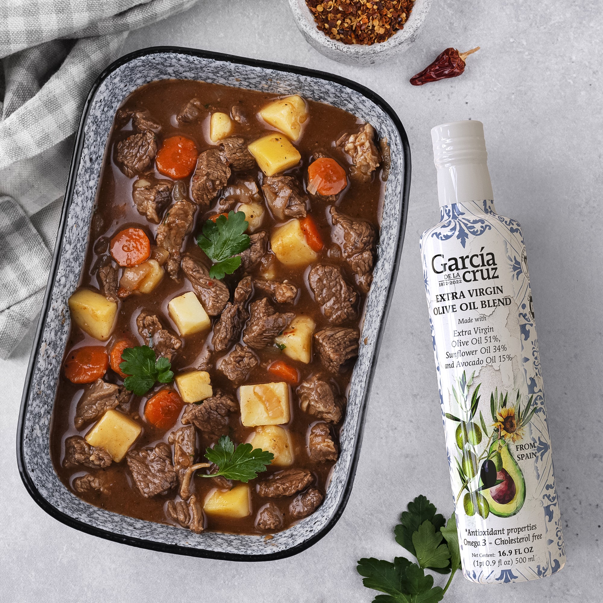 Discovery Spanish Olive Oil Bundle – Master Miller, Organic Essential, Blend & Manchego Olives