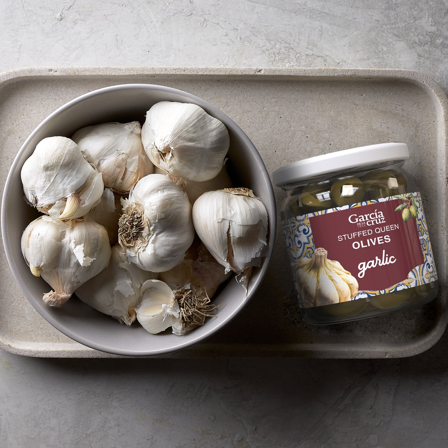 Garlic Stuffed Olives