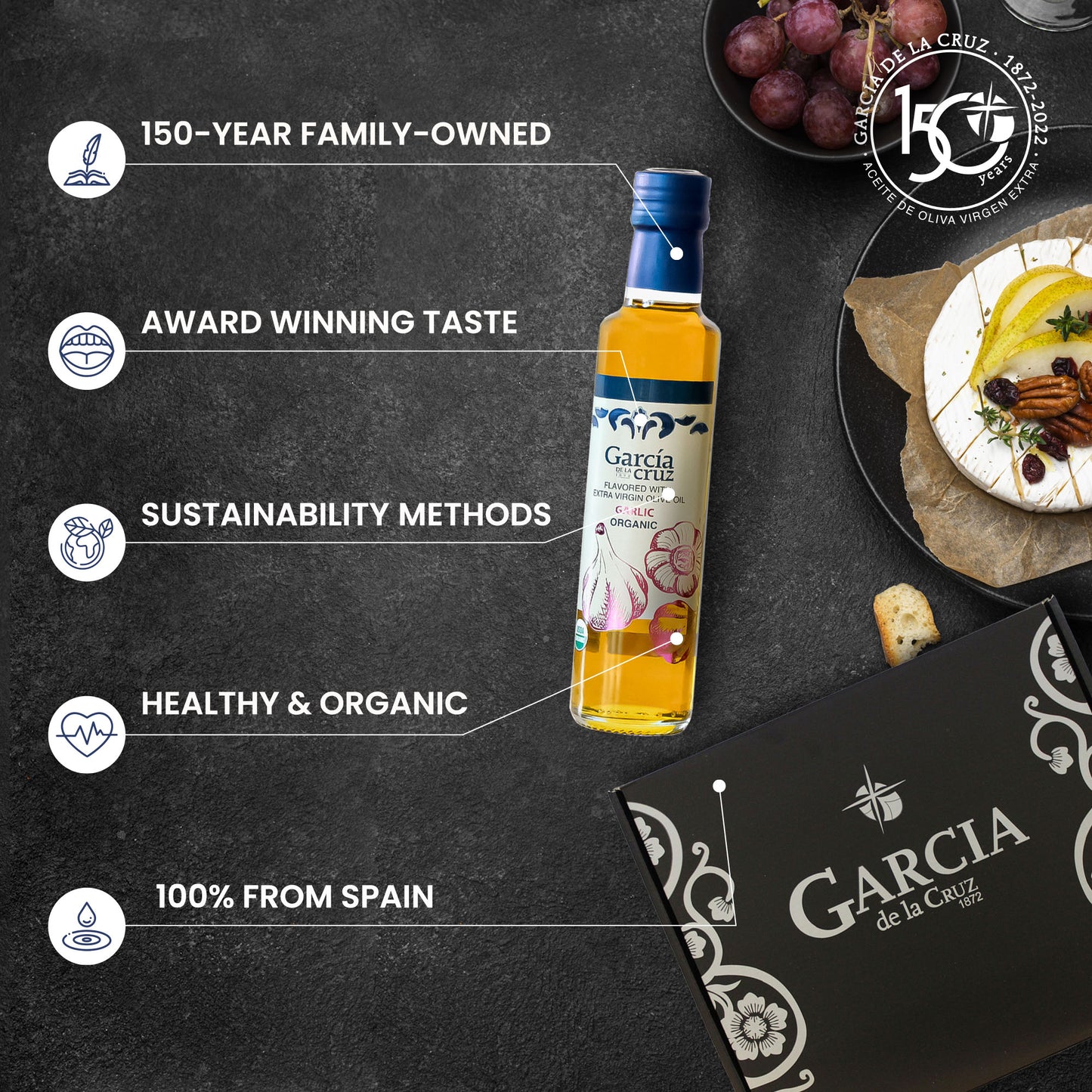 
                  
                    Garlic Infused - García de la Cruz Olive Oil
                  
                