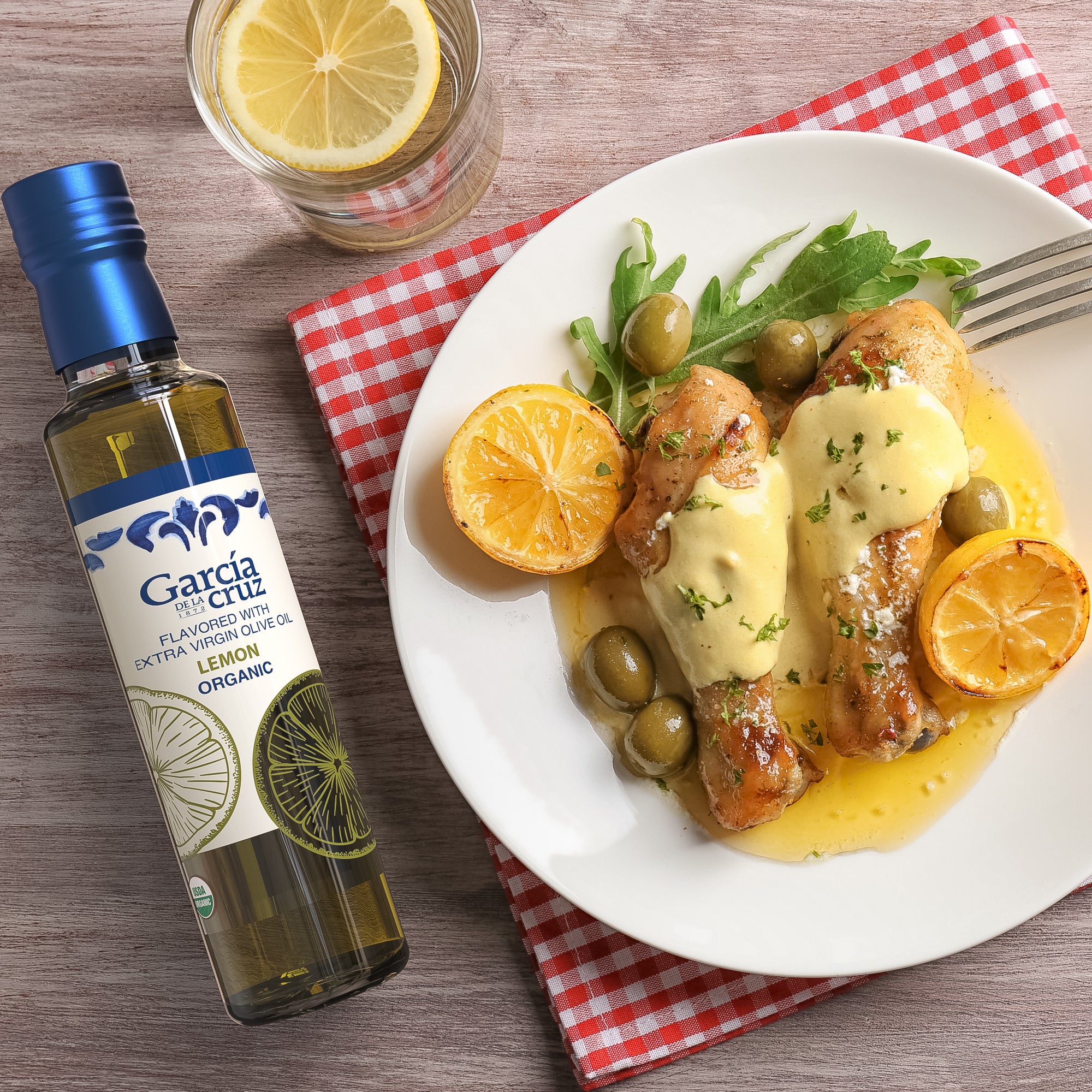 Infused - Organic Extra Virgin Olive Oil - Spain – García de la