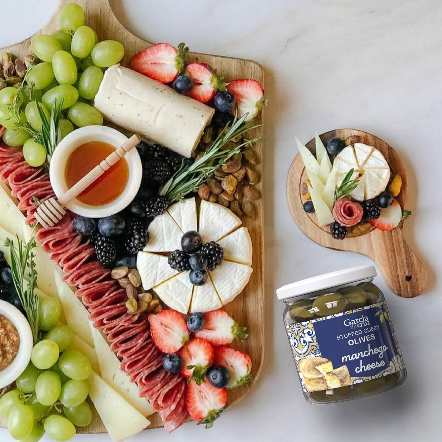 Manchego Cheese Stuffed Olives