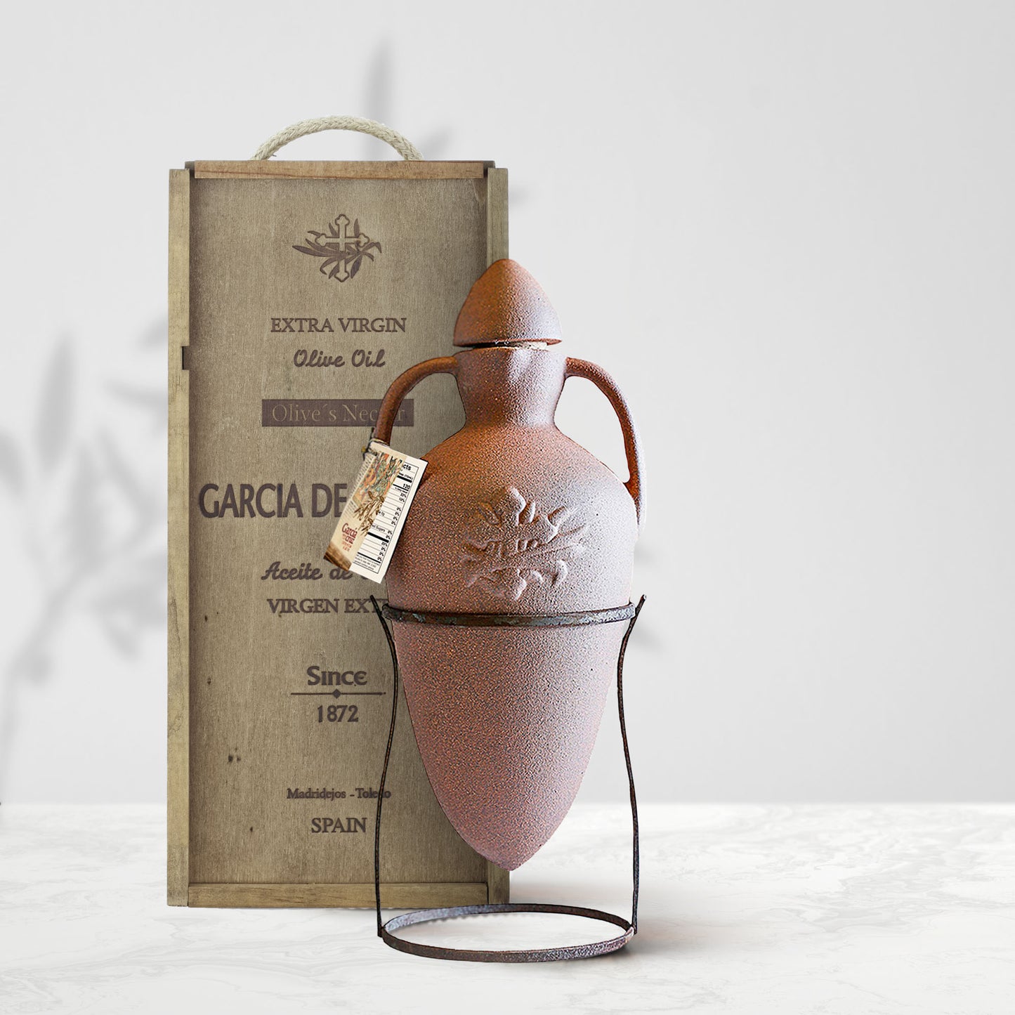 
                  
                    One-Of-A Kind Amphora - Early Harvest - García de la Cruz Olive Oil
                  
                